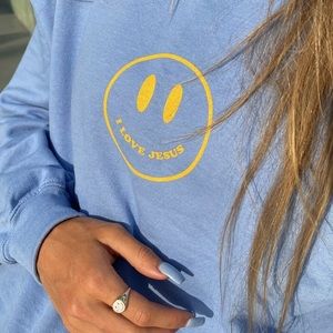 HWLF Crewneck “I Love Jesus”